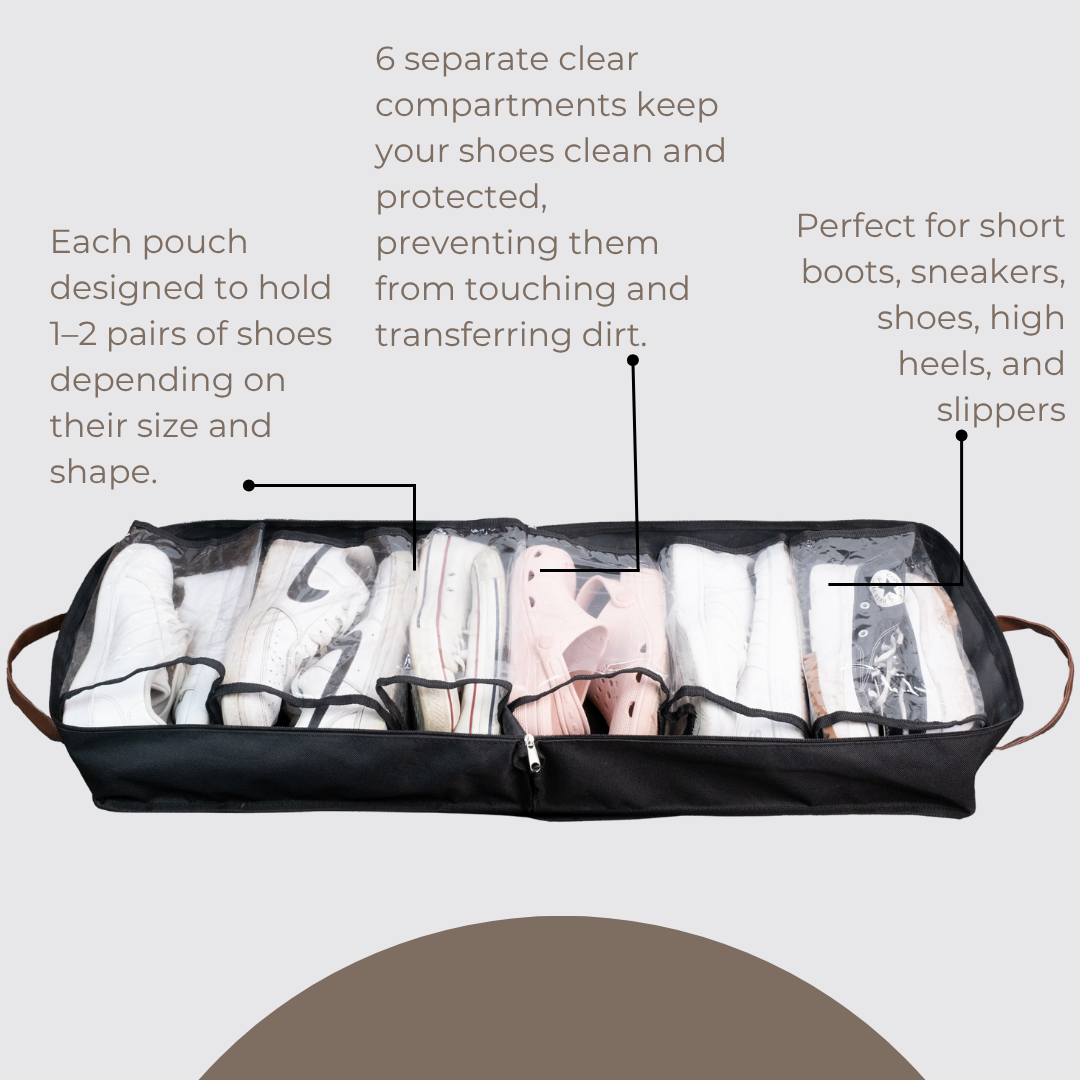 Shoe Packing Travel Organizer & Shoe Storage Bag