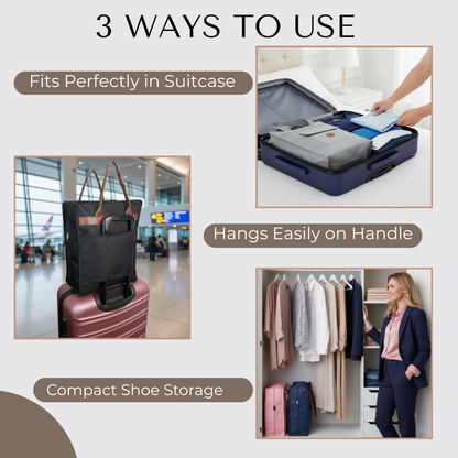 Shoe Packing Travel Organizer & Shoe Storage Bag