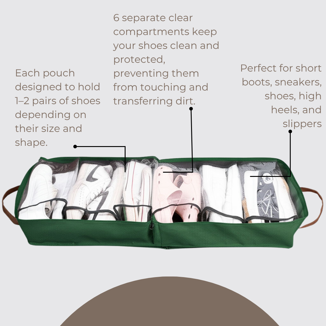 Shoe Packing Travel Organizer & Shoe Storage Bag