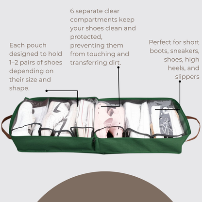 Shoe Packing Travel Organizer & Shoe Storage Bag