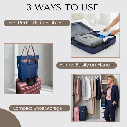 Shoe Packing Travel Organizer & Shoe Storage Bag