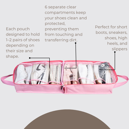 Shoe Packing Travel Organizer & Shoe Storage Bag