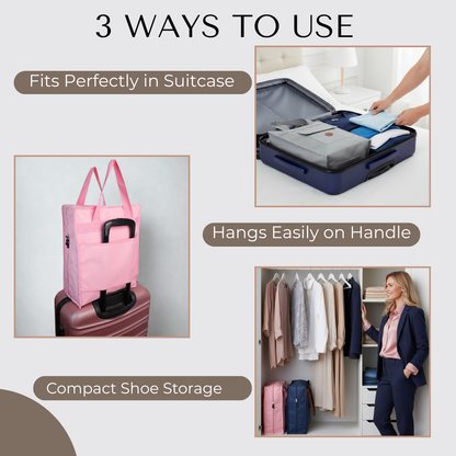 Shoe Packing Travel Organizer & Shoe Storage Bag